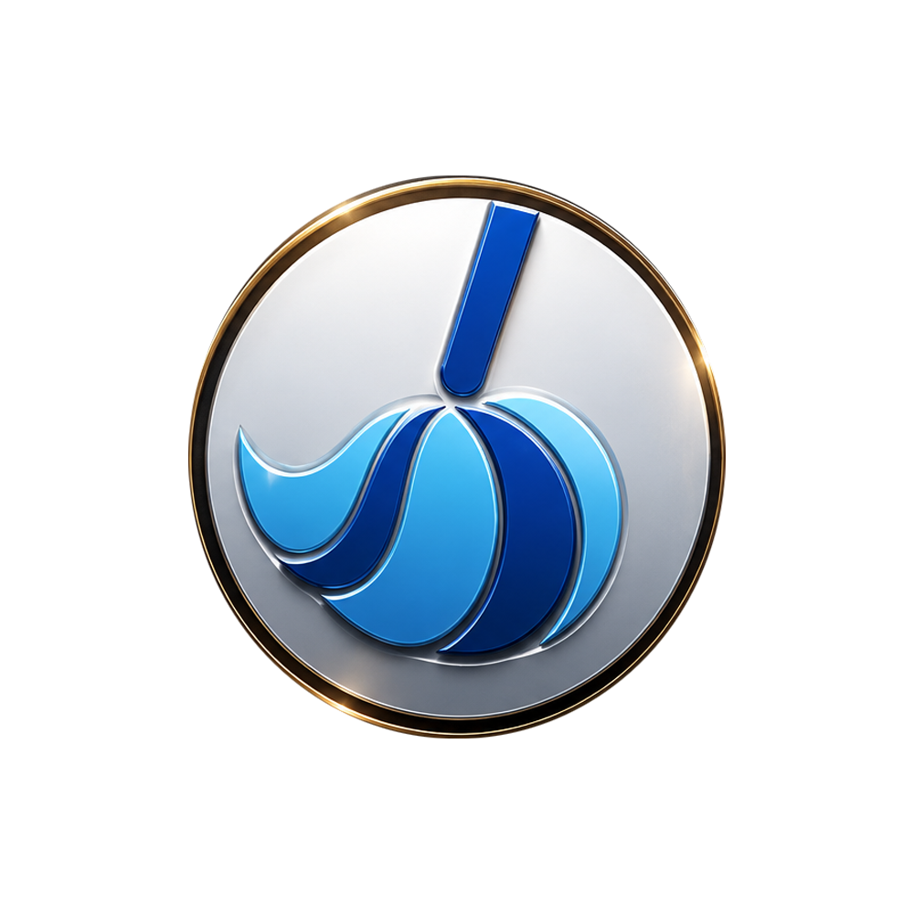 Dynamic Janitorial Cleaning Logo